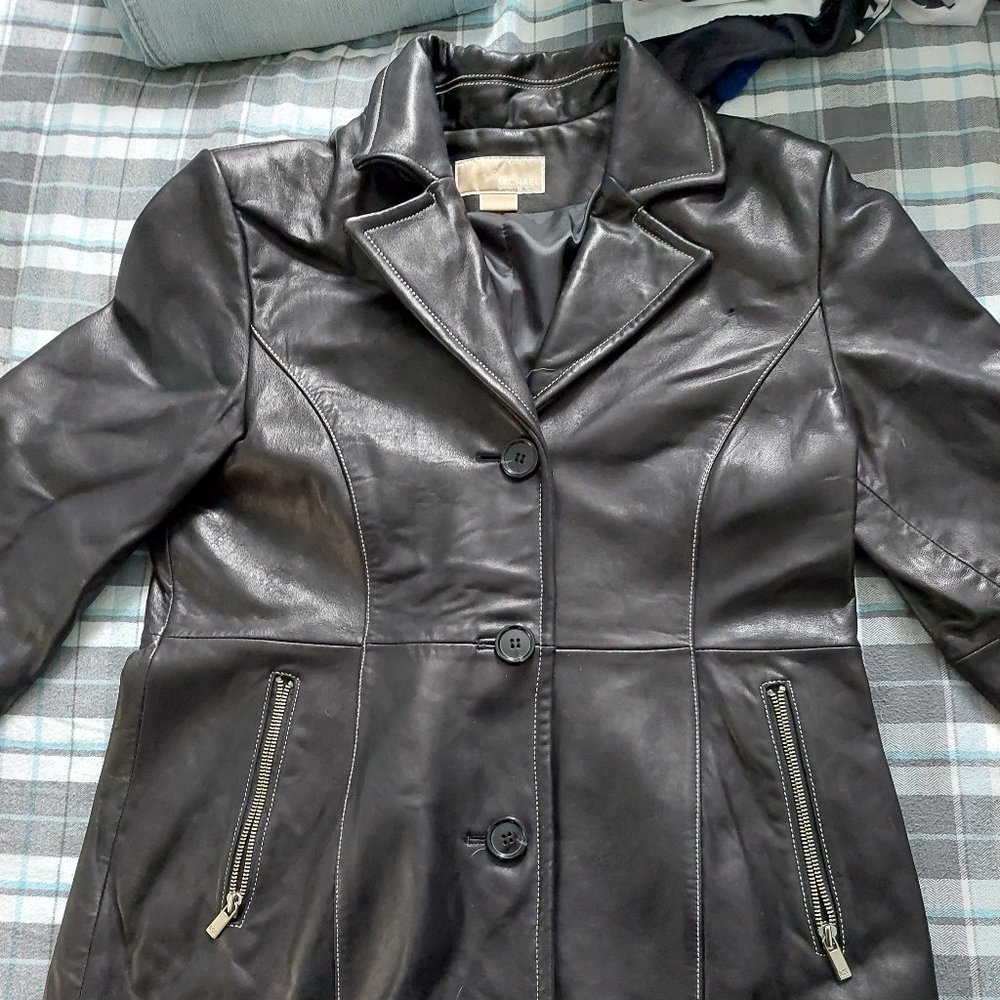 Women's Michael Kors Leather Jacket
